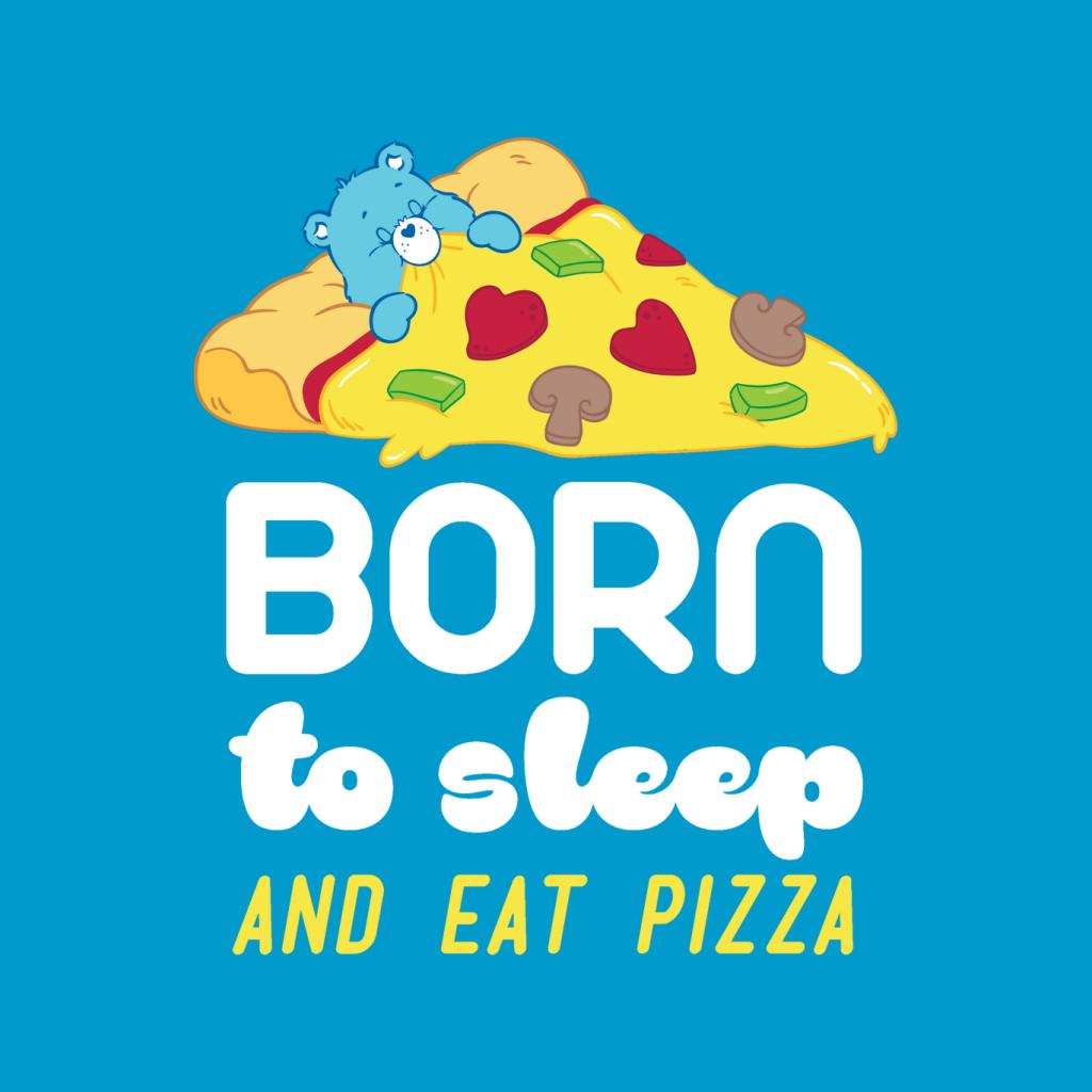 Care Bears Bedtime Bear Born To Sleep And Eat Pizza White product image 2