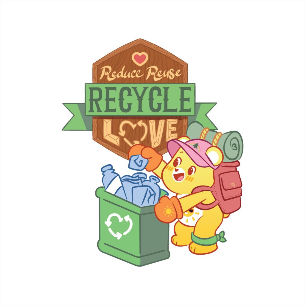 Care Bears Unlock The Magic Reduce Reuse Recycle Love Men's product image 2
