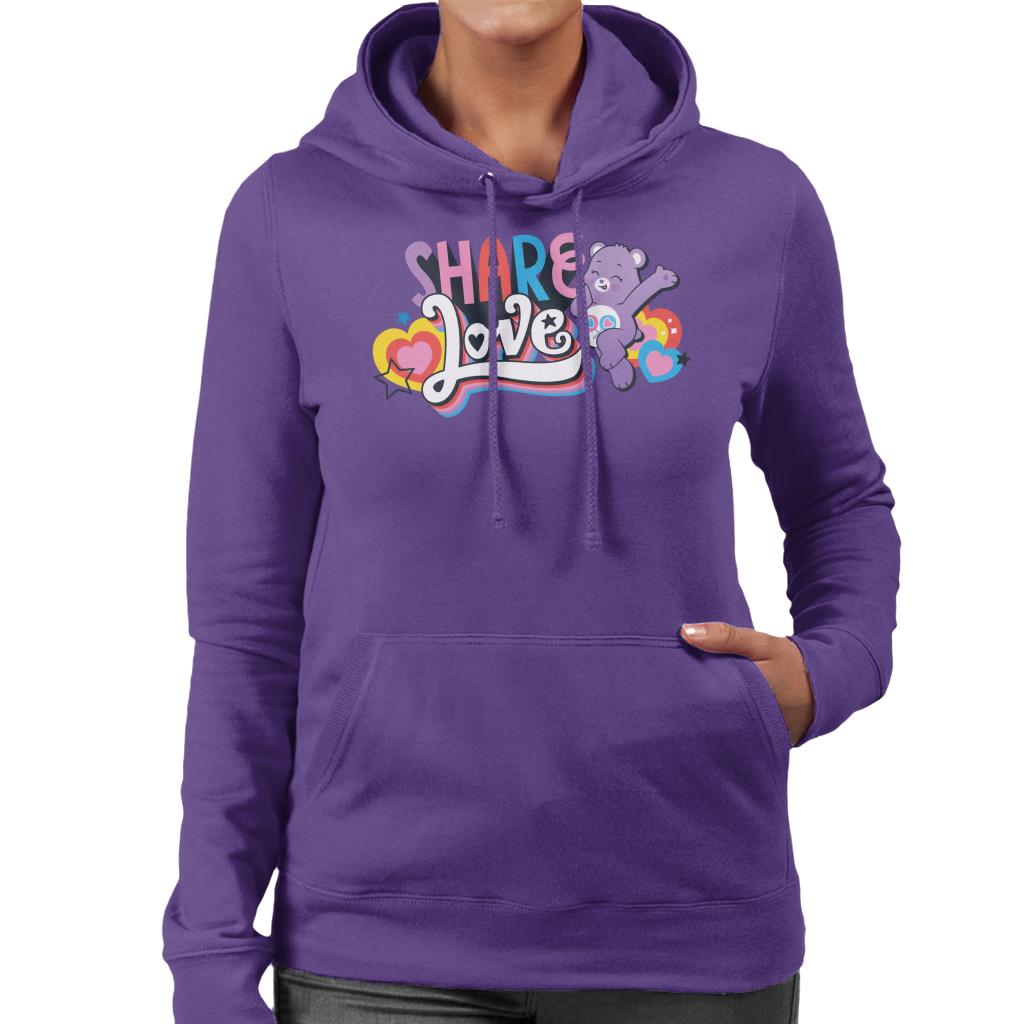 Care Bears Unlock The Magic Share Love Women's Hooded product image 4