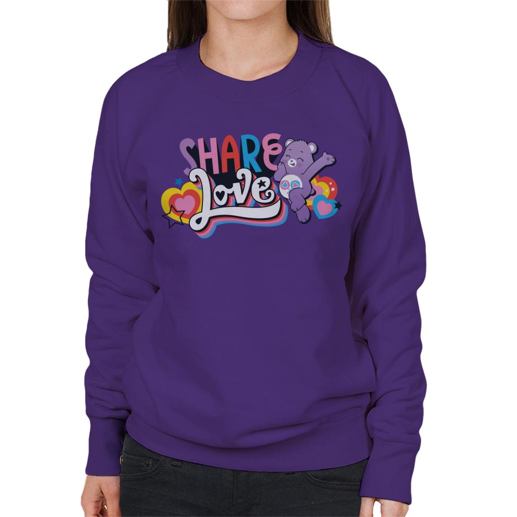 Care Bears Unlock The Magic Share Love Women's Sweatshirt product image 4