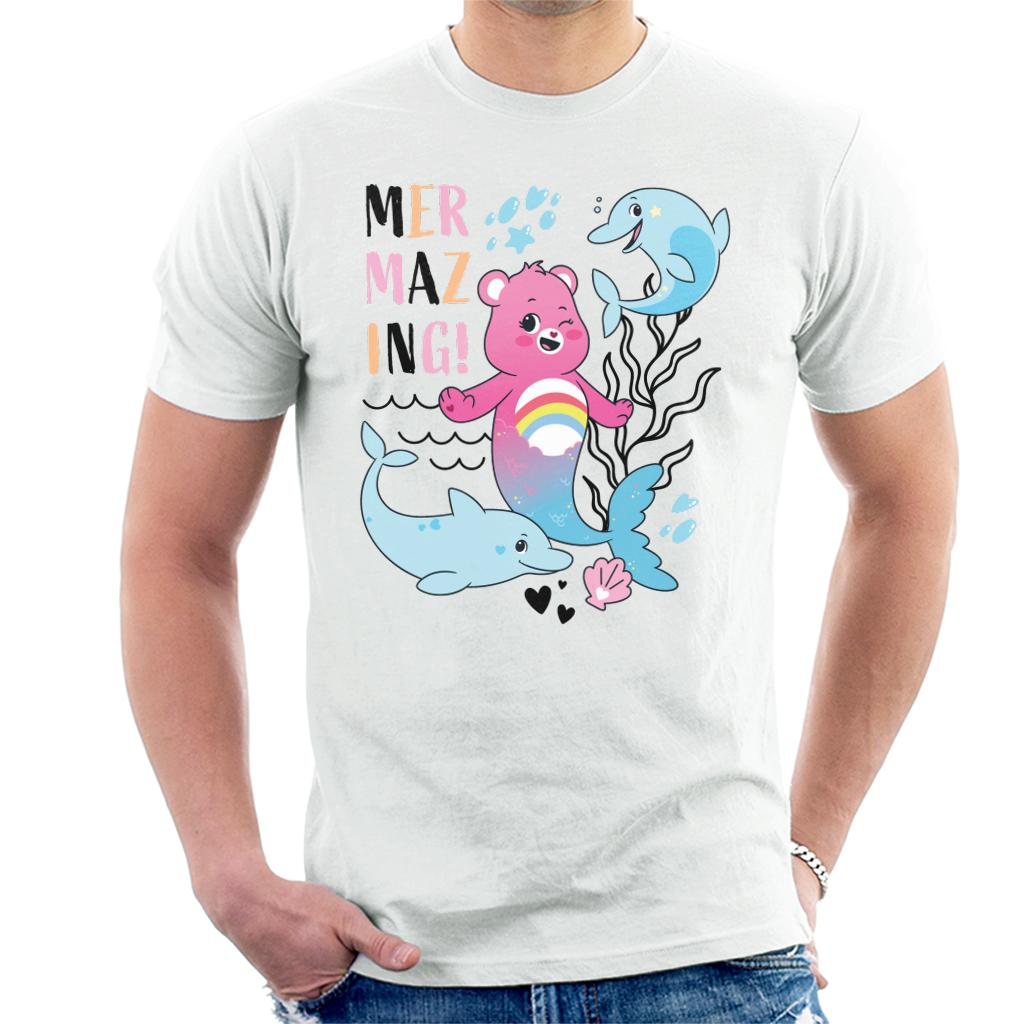 Care Bears Unlock The Magic Cheer Bear Mermazing Men's product image 1