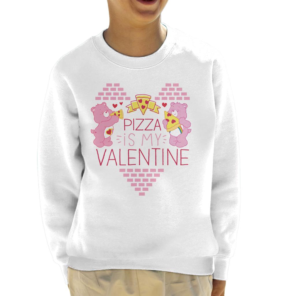 Care Bears Pizza Is My Valentine Kid's Sweatshirt product image 6
