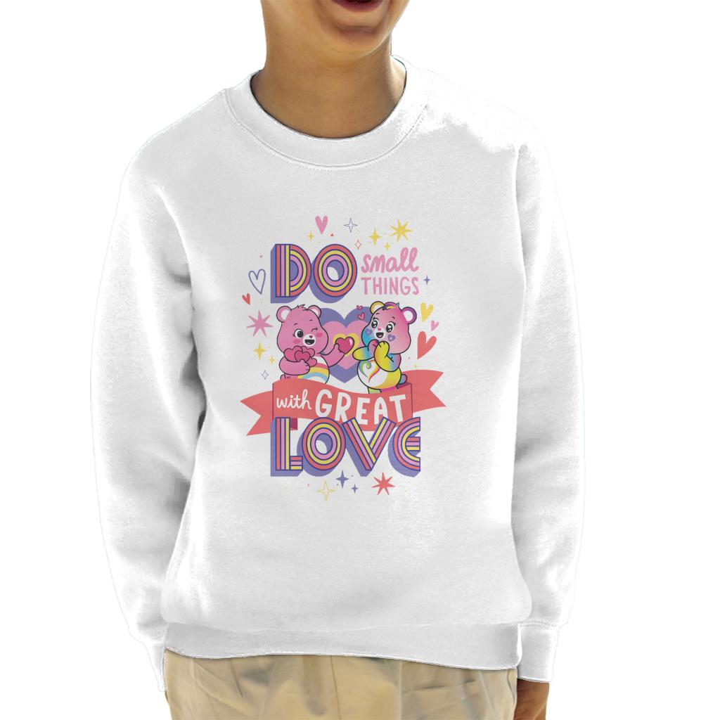 Care Bears Togetherness Bear Great Love Kid's Sweatshirt product image 6