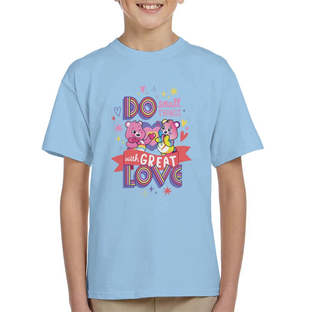 Care Bears Togetherness Bear Great Love Kid's T-Shirt product image 6
