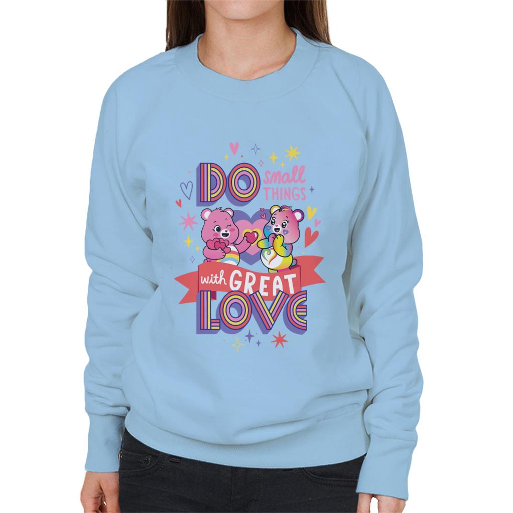 Care Bears Togetherness Bear Great Love Women's Sweatshirt product image 6