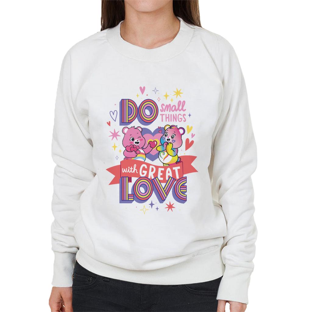Care Bears Togetherness Bear Great Love Women's Sweatshirt product image 1