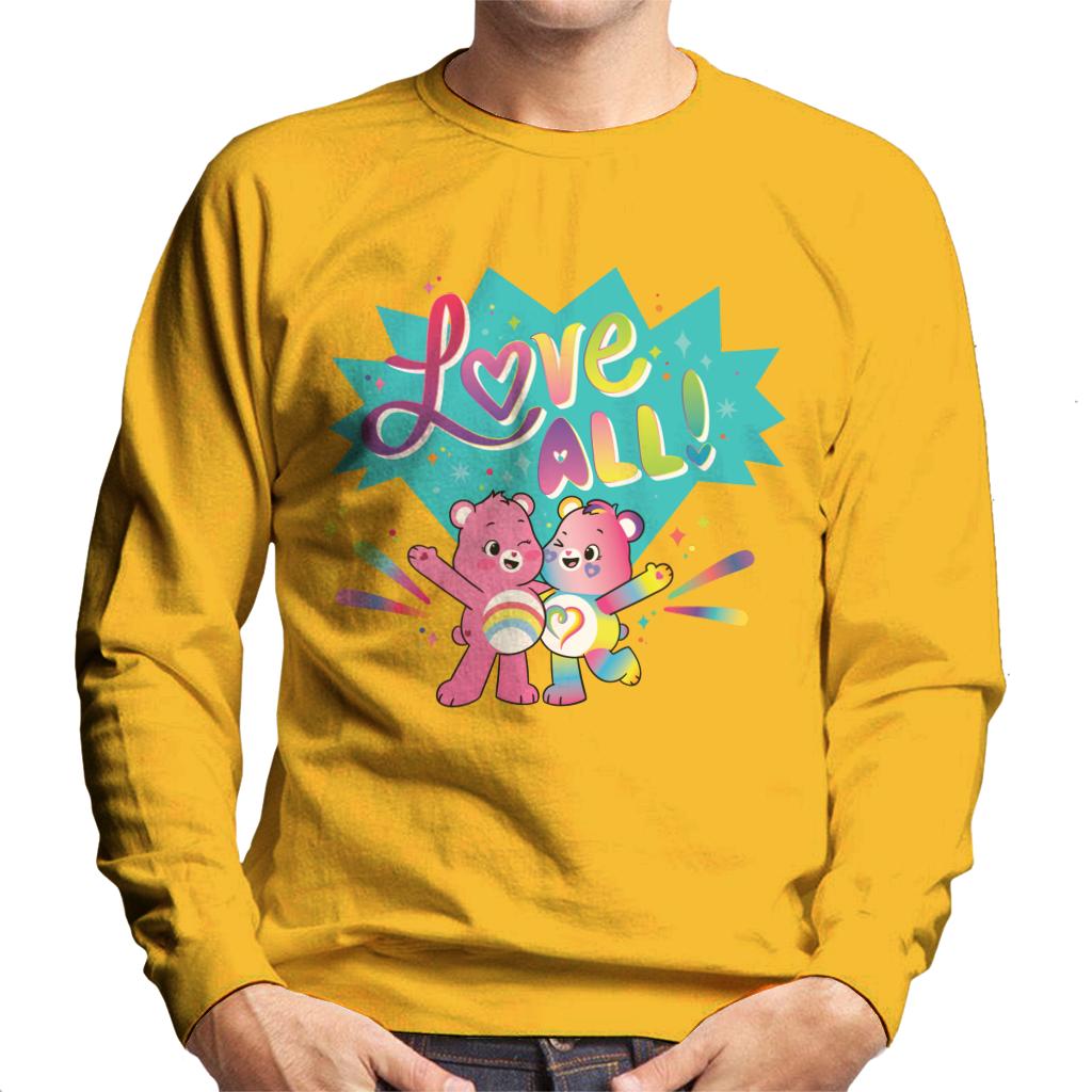 Care Bears Togetherness Bear Love All Men's Sweatshirt product image 4