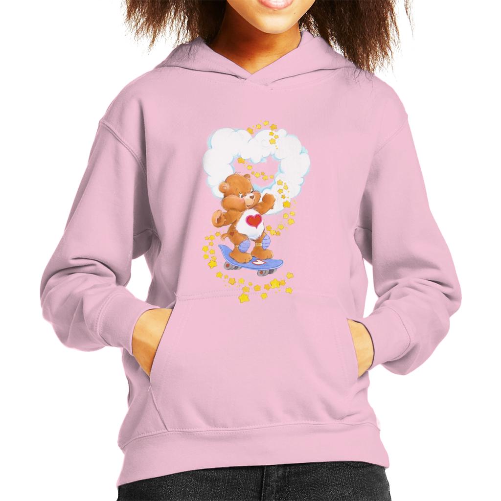 Care Bears Tenderheart Bear Stars Kid's Hooded Sweatshirt product image 6