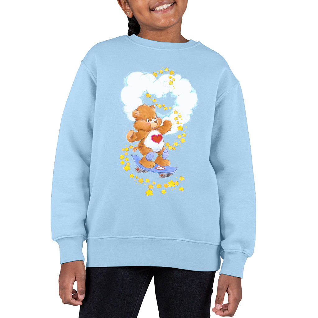 Care Bears Tenderheart Bear Stars Kid's Sweatshirt product image 4