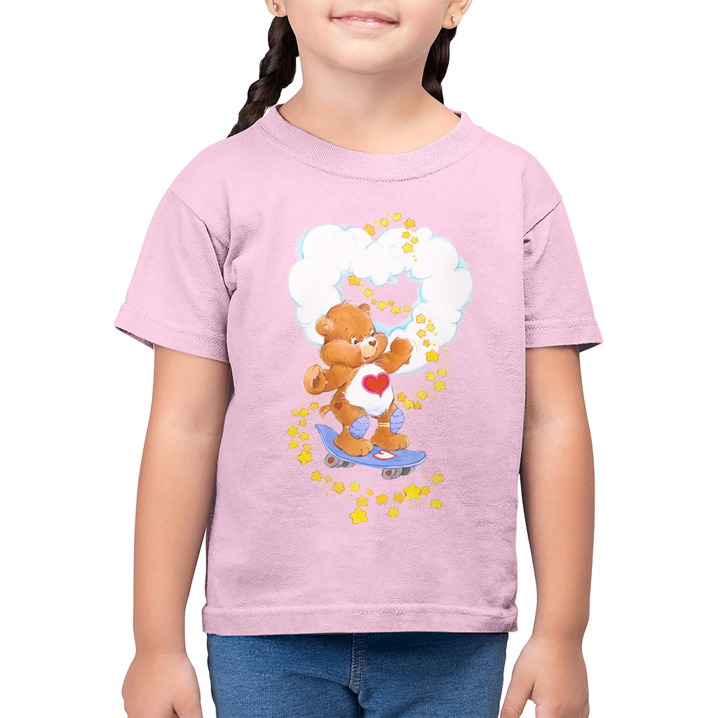 Care Bears Tenderheart Bear Stars Kid's T-Shirt product image 6