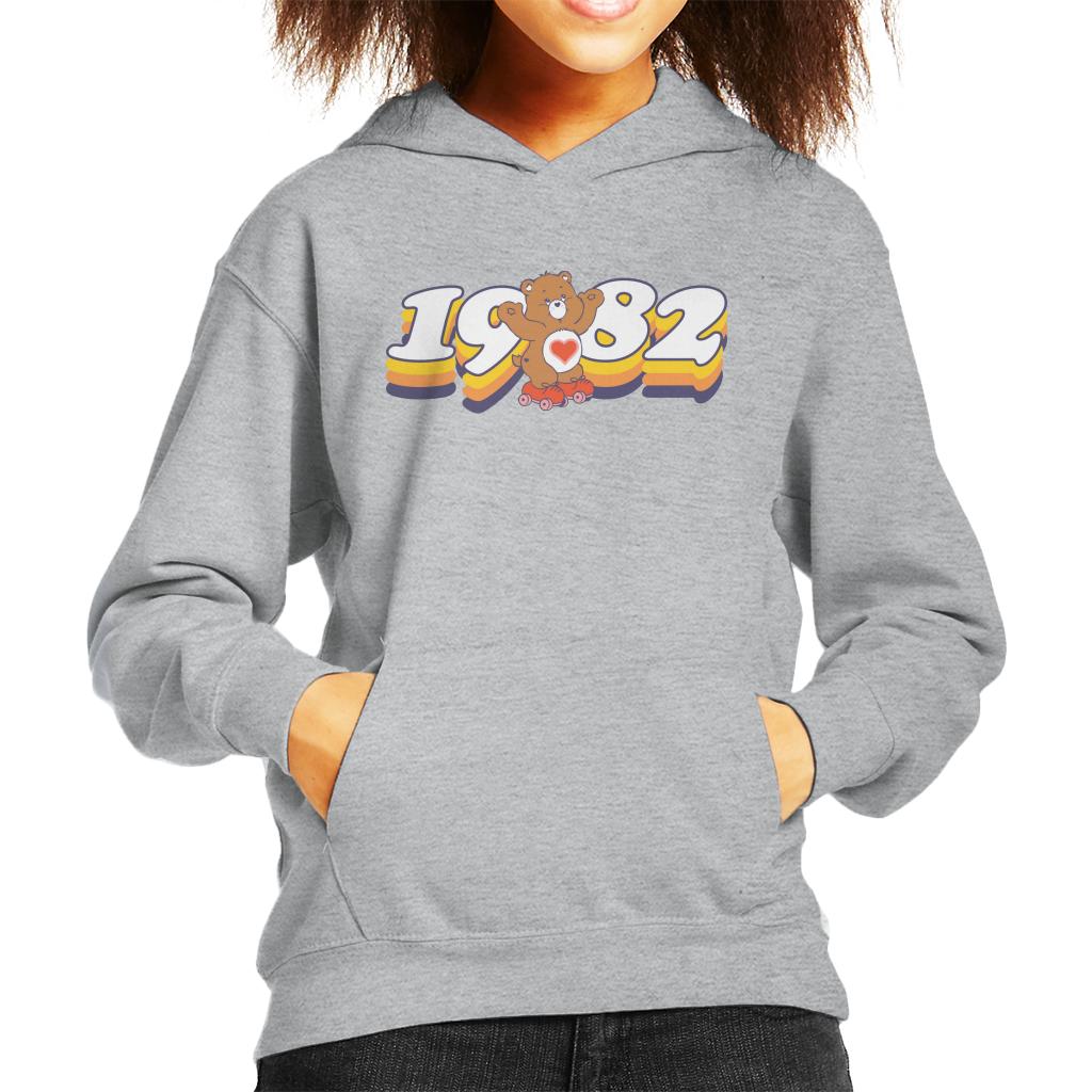 Care Bears Tenderheart Bear 1982 Kid's Hooded Sweatshirt product image 1