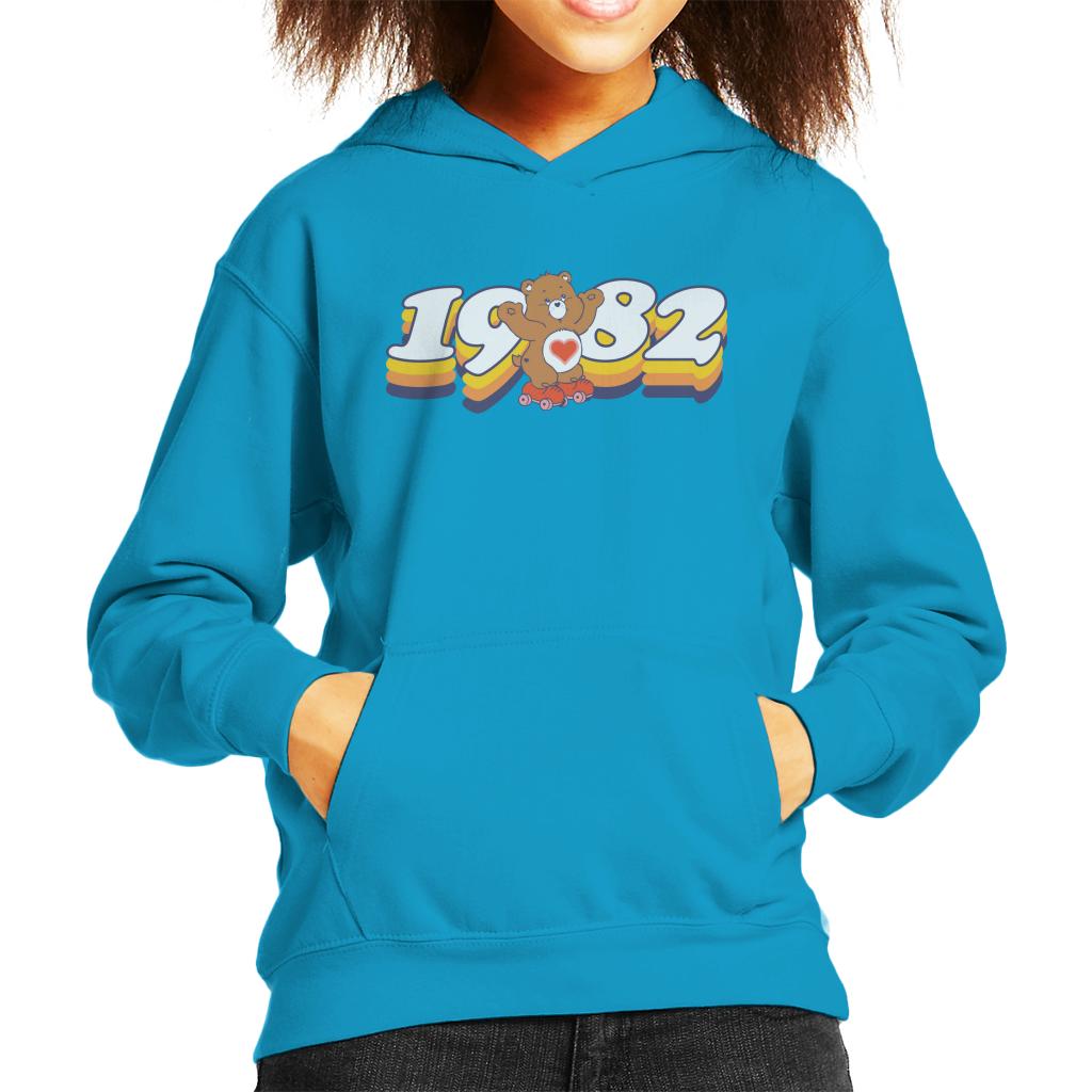 Care Bears Tenderheart Bear 1982 Kid's Hooded Sweatshirt product image 4