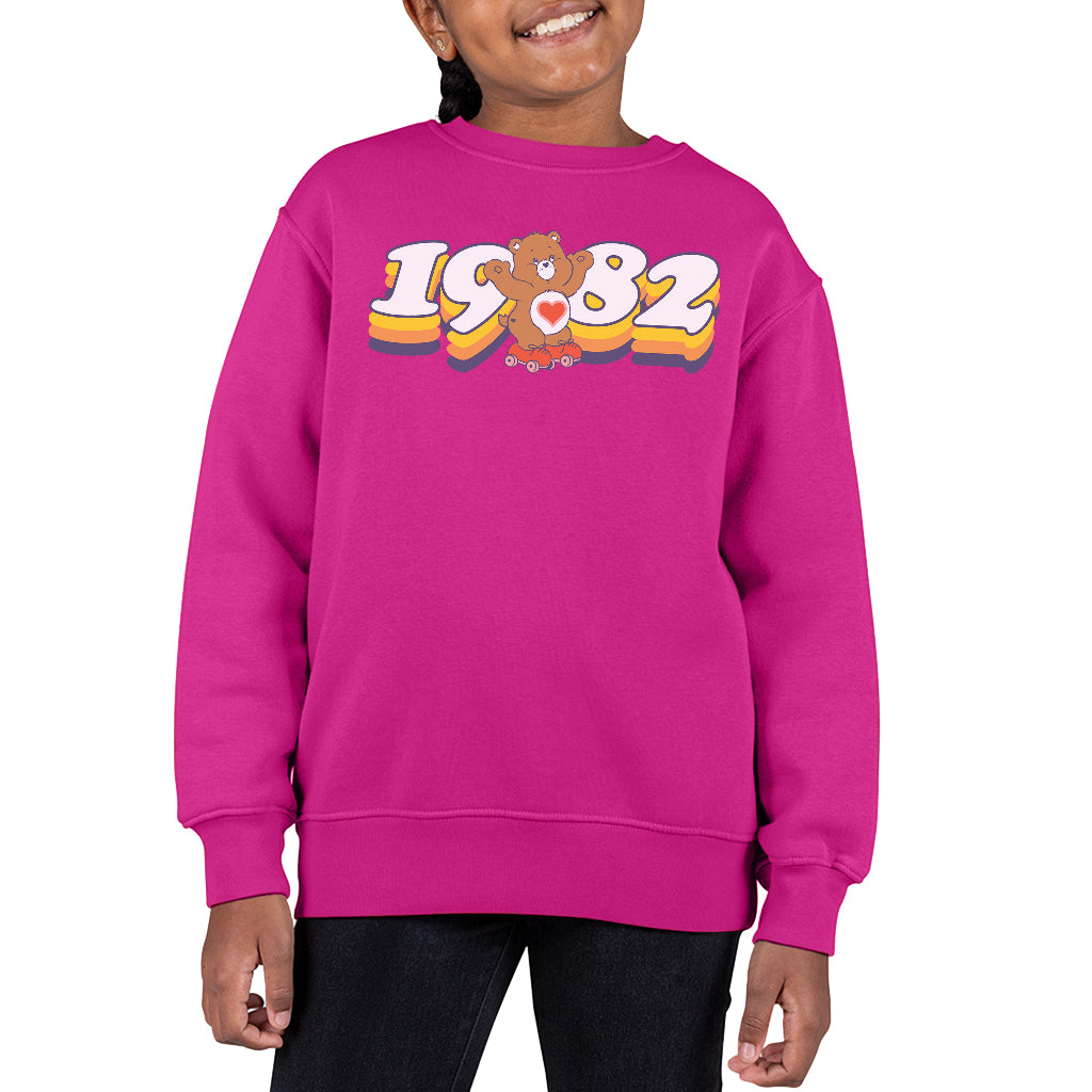 Care Bears Tenderheart Bear 1982 Kid's Sweatshirt product image 6