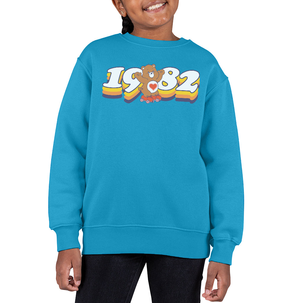 Care Bears Tenderheart Bear 1982 Kid's Sweatshirt product image 4