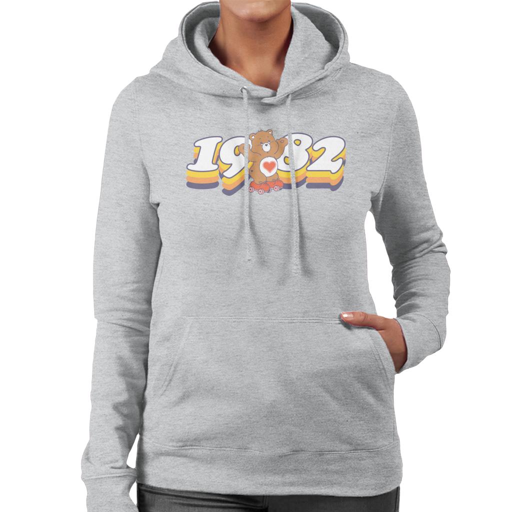 Care Bears Tenderheart Bear 1982 Women's Hooded Sweatshirt product image 1
