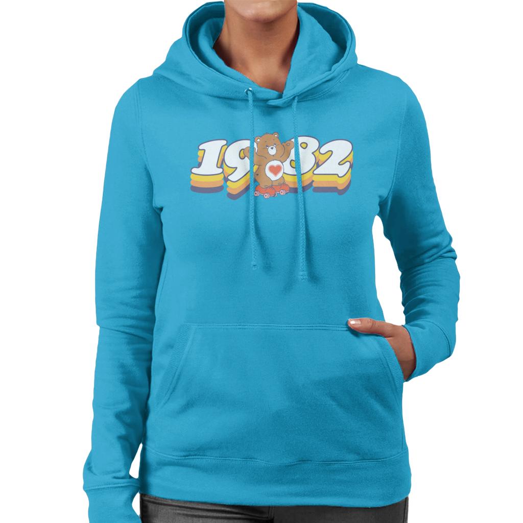 Care Bears Tenderheart Bear 1982 Women's Hooded Sweatshirt product image 4