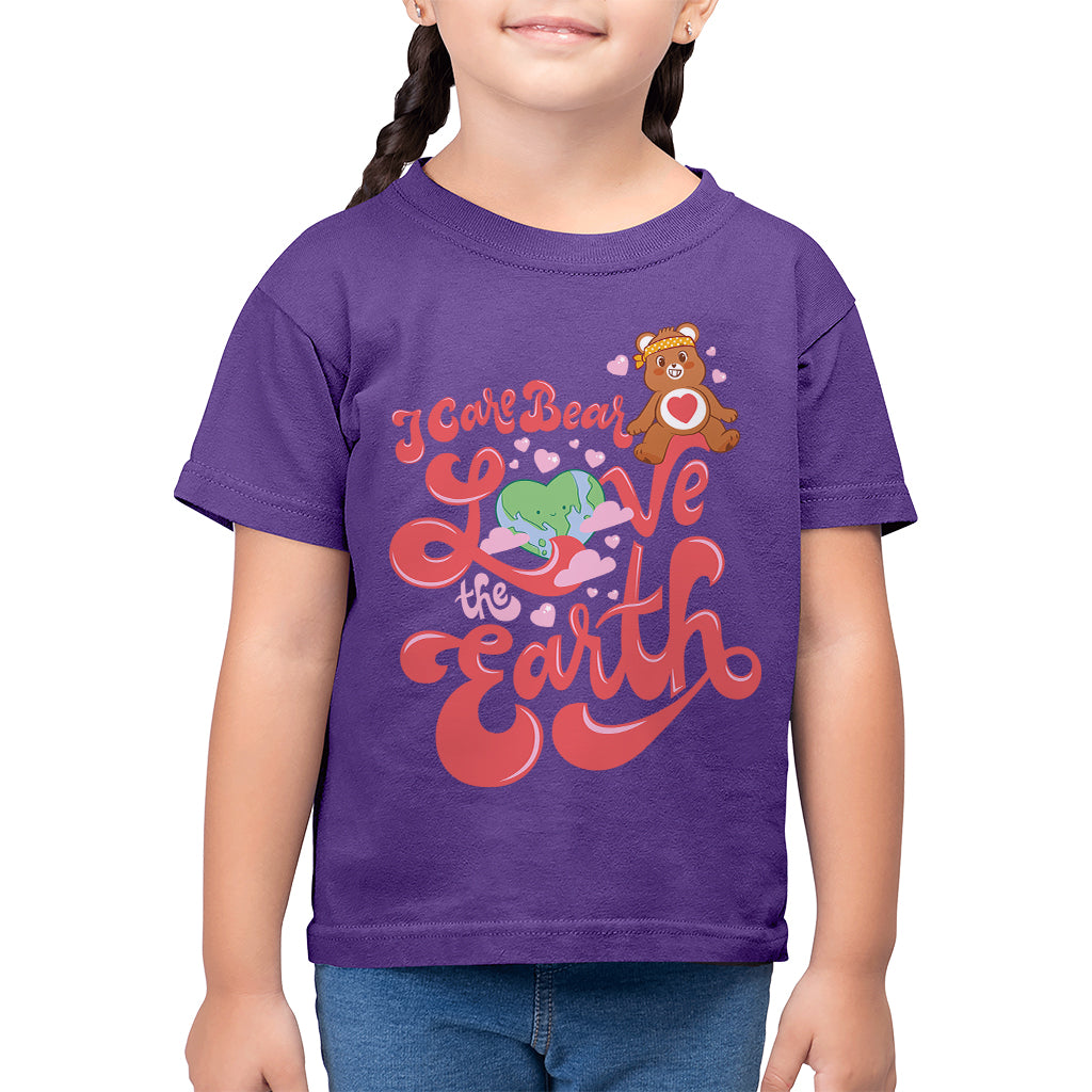 Care Bears Tenderheart Bear Love The Earth Kid's T-Shirt product image 4