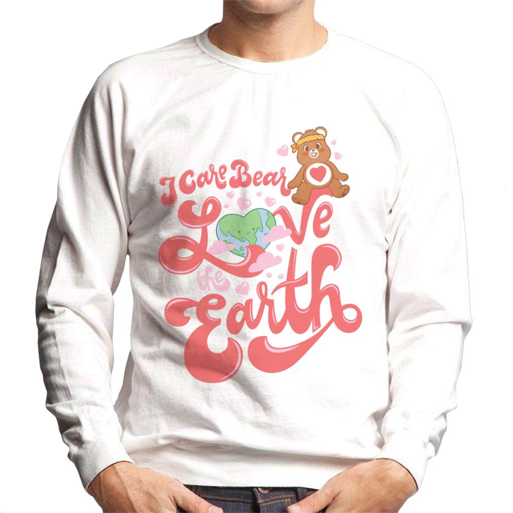 Care Bears Tenderheart Bear Love The Earth Men's Sweatshirt product image 1
