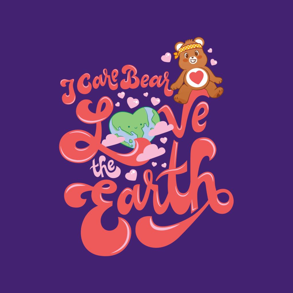 Care Bears Tenderheart Bear Love The Earth Women's Hooded product image 5