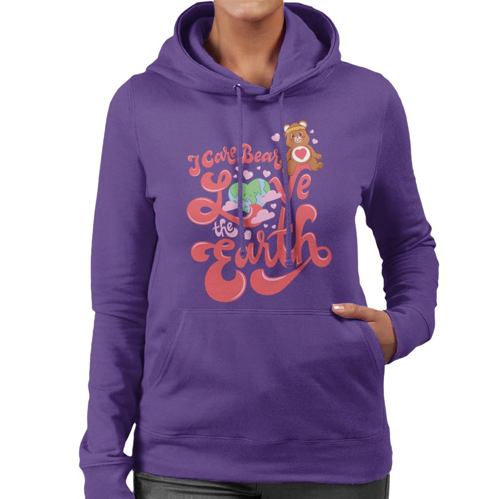 Care Bears Tenderheart Bear Love The Earth Women's Hooded product image 4