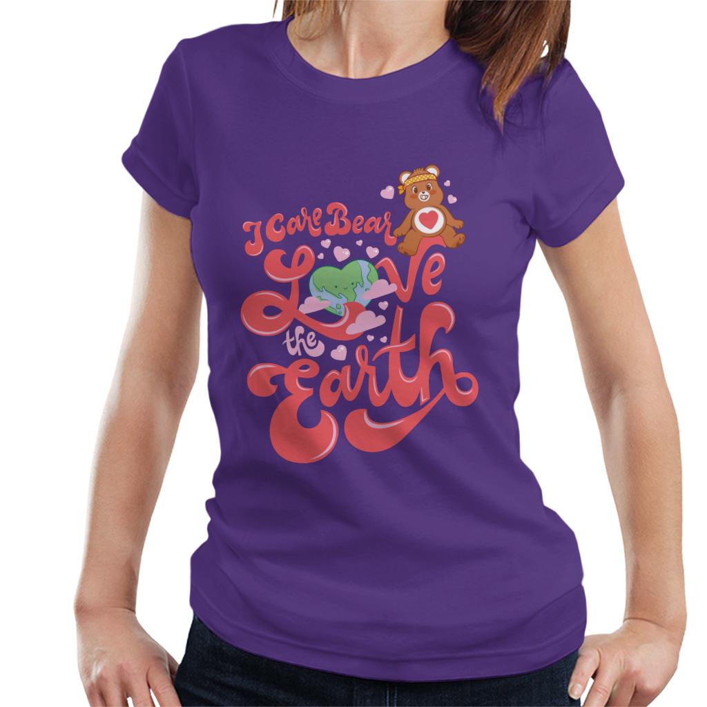 Care Bears Tenderheart Bear Love The Earth Women's T-Shirt product image 4