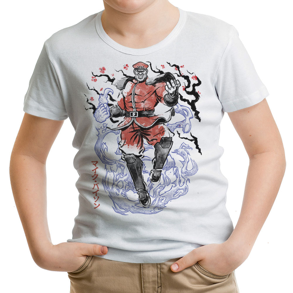 Crimson Dictator Sumi-e - Youth Apparel product image 1