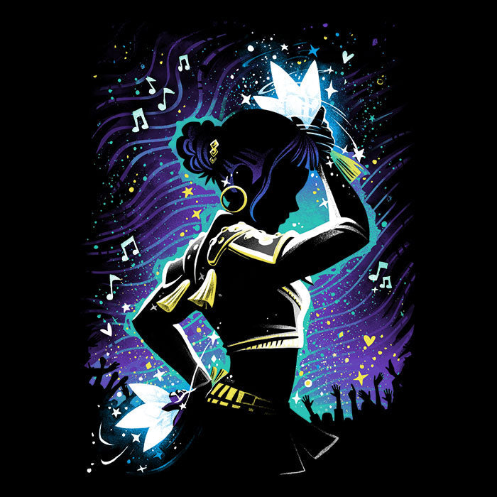 Crowned Idol - Shower Curtain