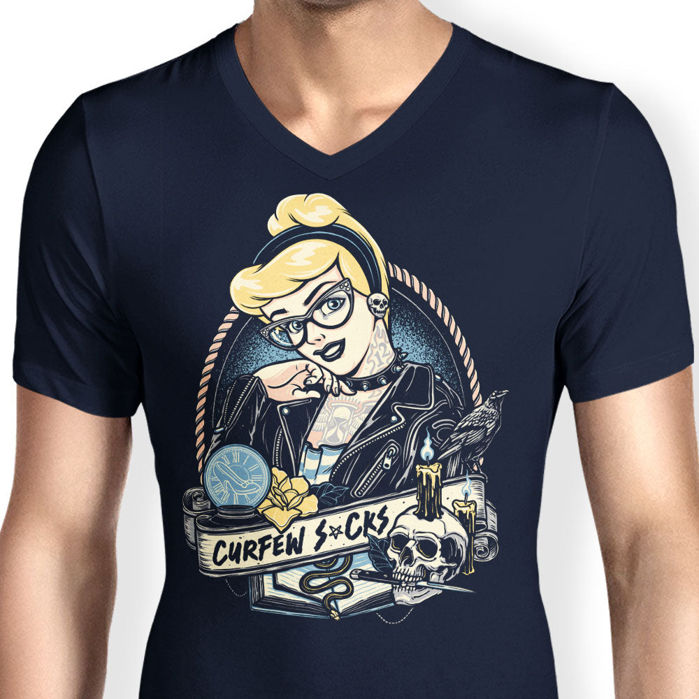Curfew Sucks - Men's V-Neck product image 5