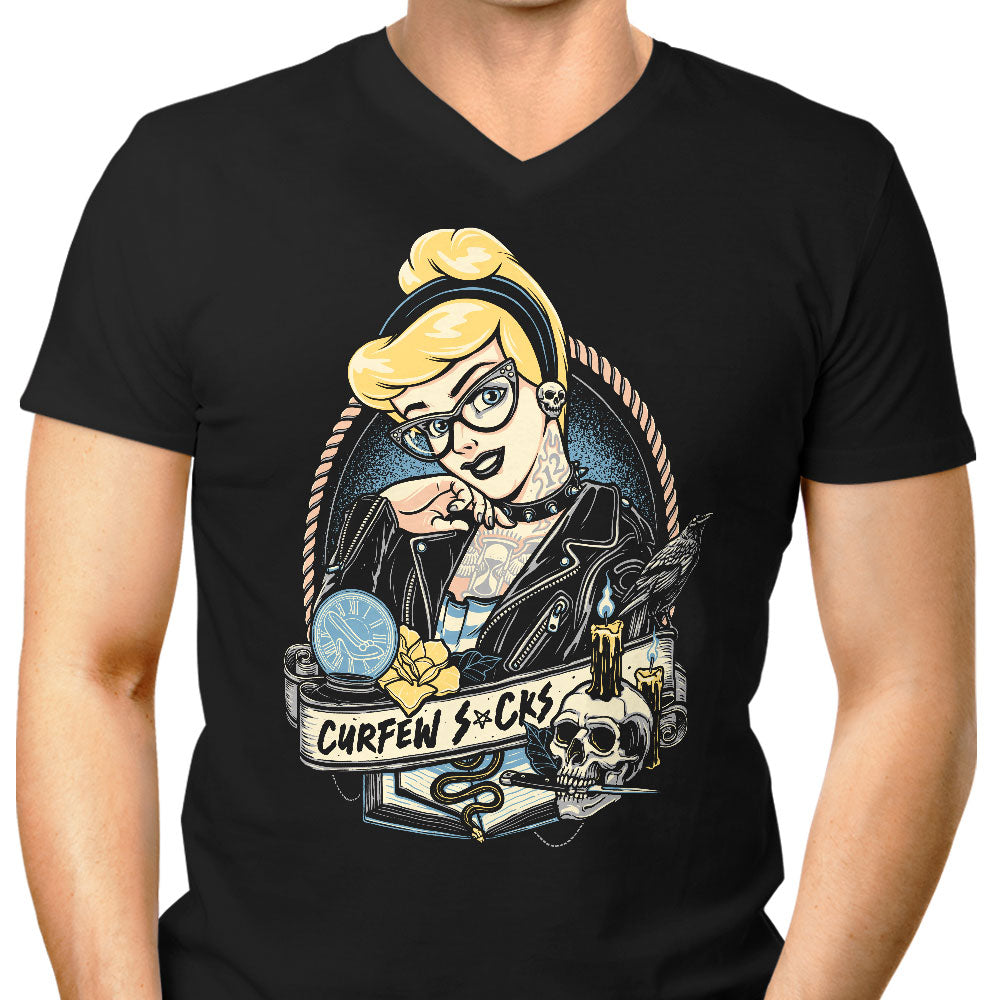 Curfew Sucks - Men's V-Neck product image 1