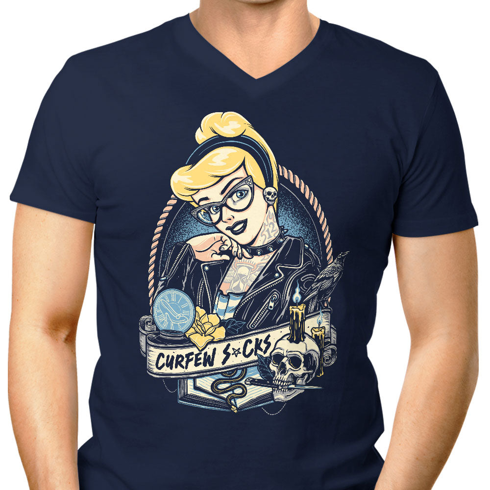 Curfew Sucks - Men's V-Neck product image 3