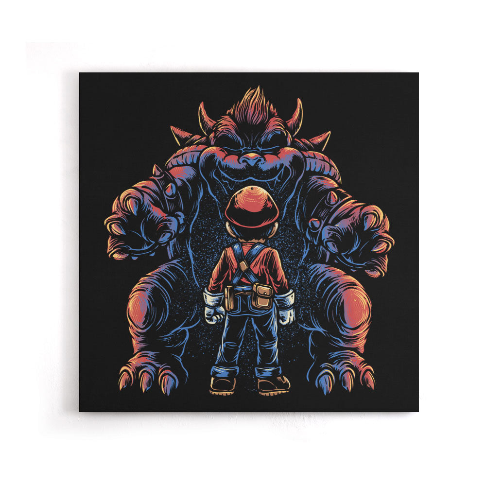 Encounter in the Castle - Canvas Print