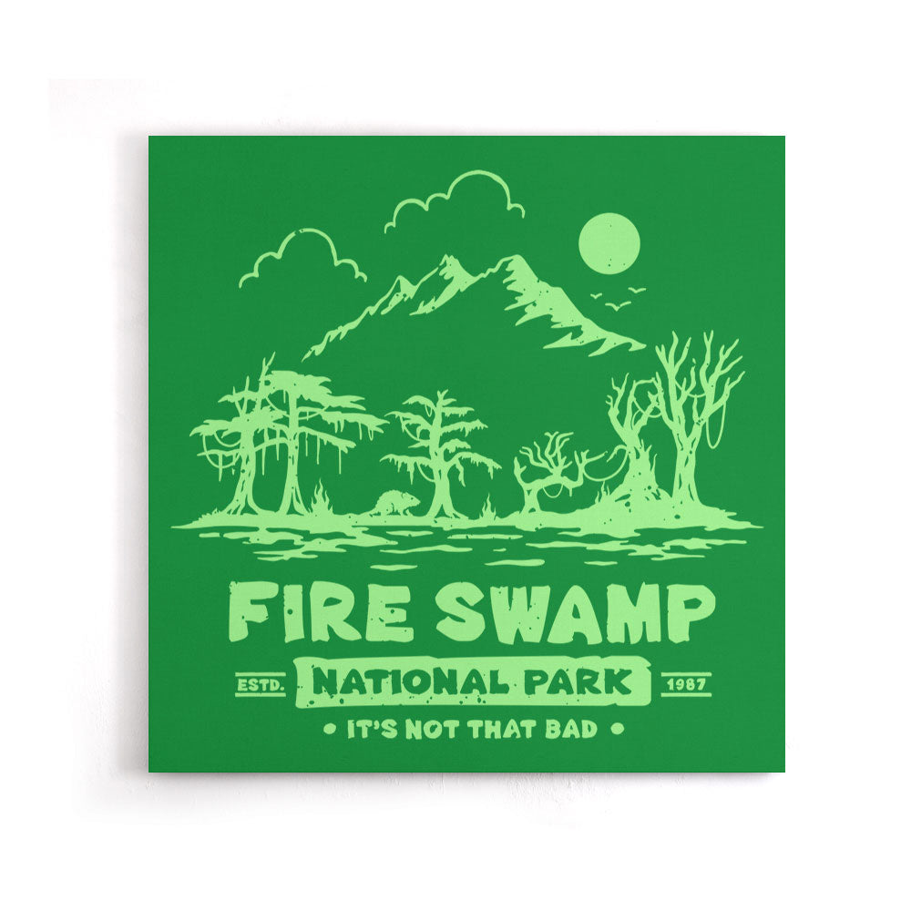 Fire Swamp National Park - Canvas Print