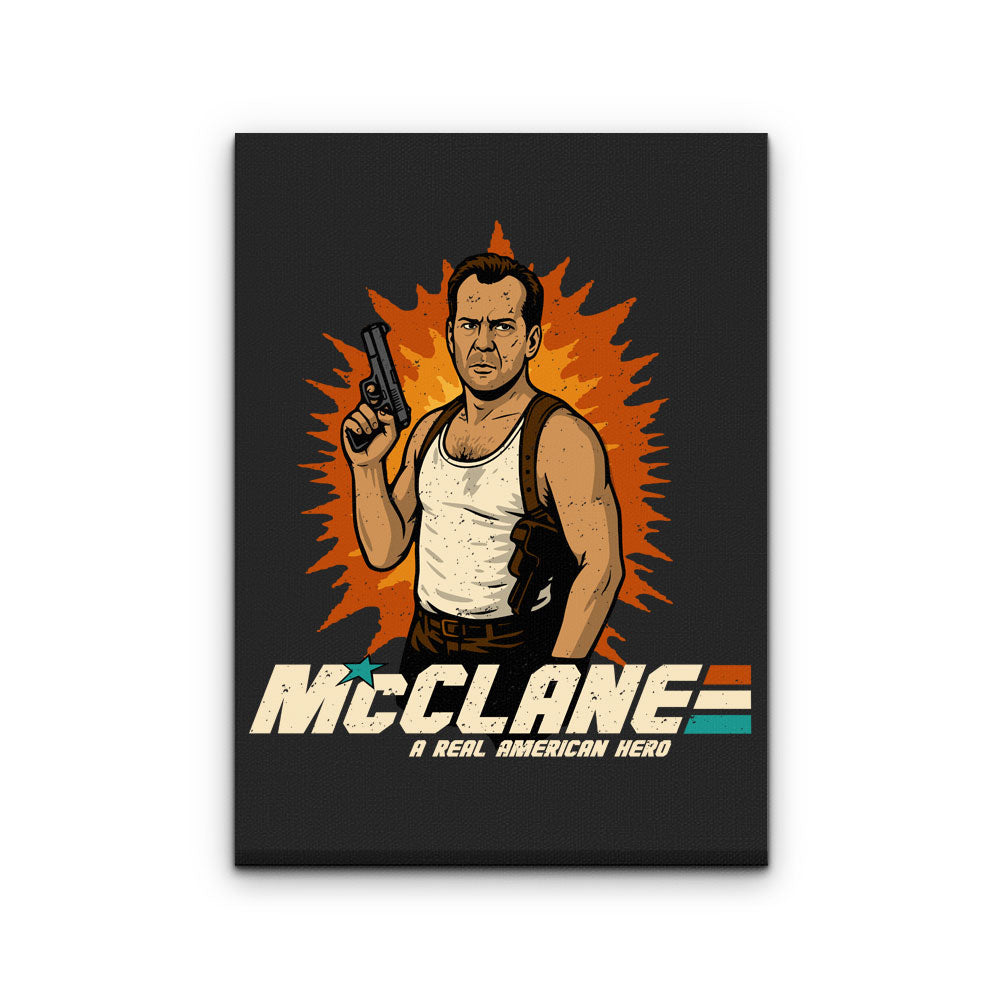 GI McClane - Canvas Print