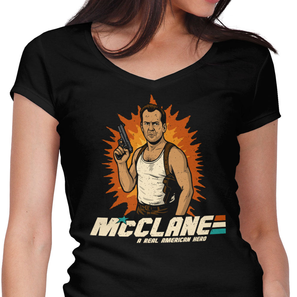 GI McClane - Women's V-Neck product image 1