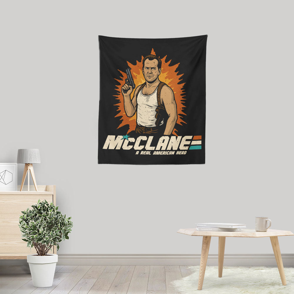 GI McClane - Wall Tapestry