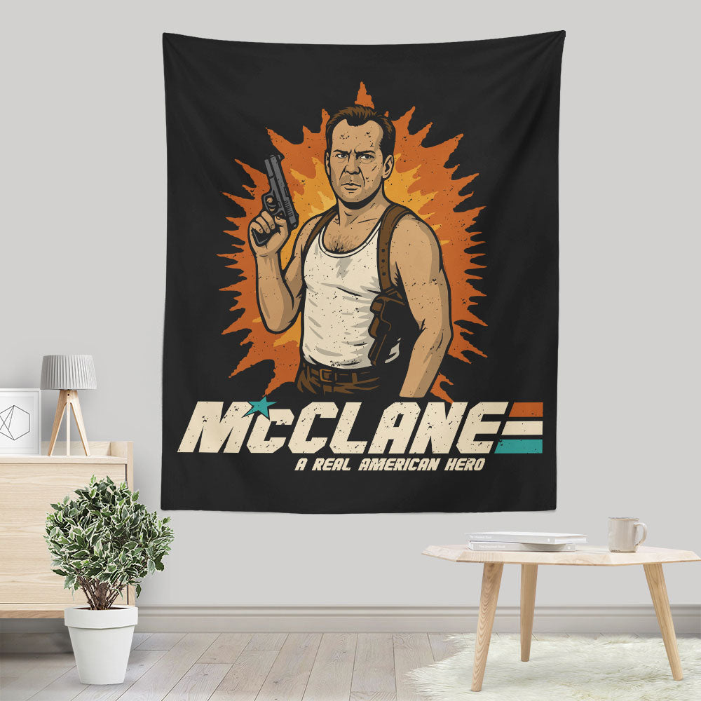 GI McClane - Wall Tapestry