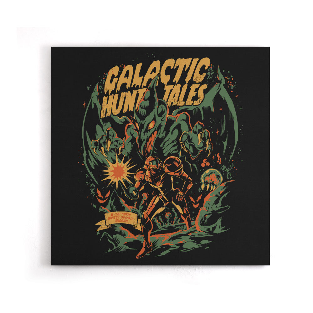Galactic Hunt Tales - Canvas Print