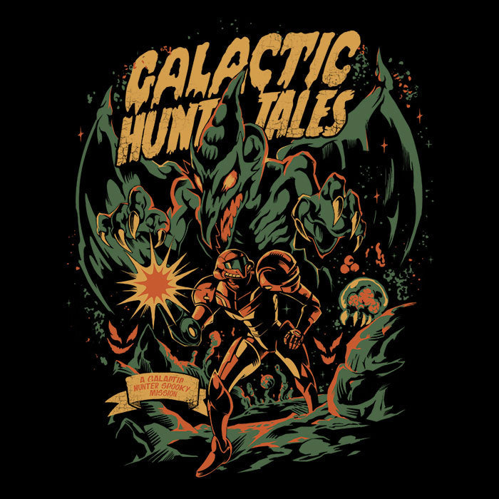 Galactic Hunt Tales - Wall Tapestry