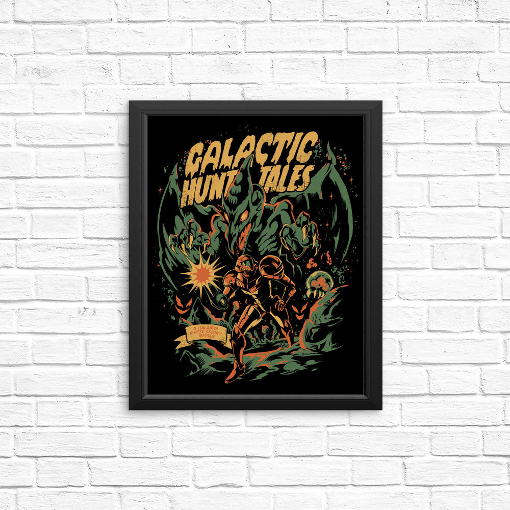 Galactic Hunt Tales - Posters & Prints