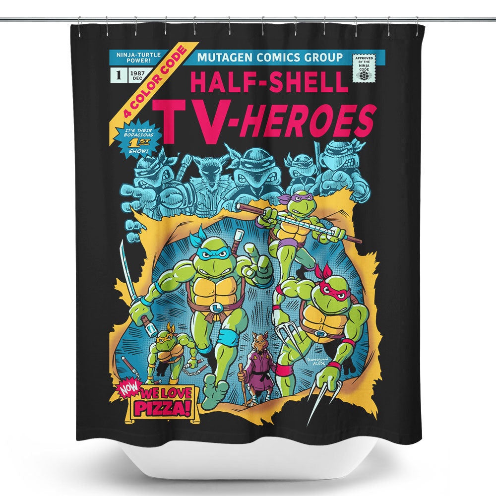 Half-Shell Heroes - Shower Curtain