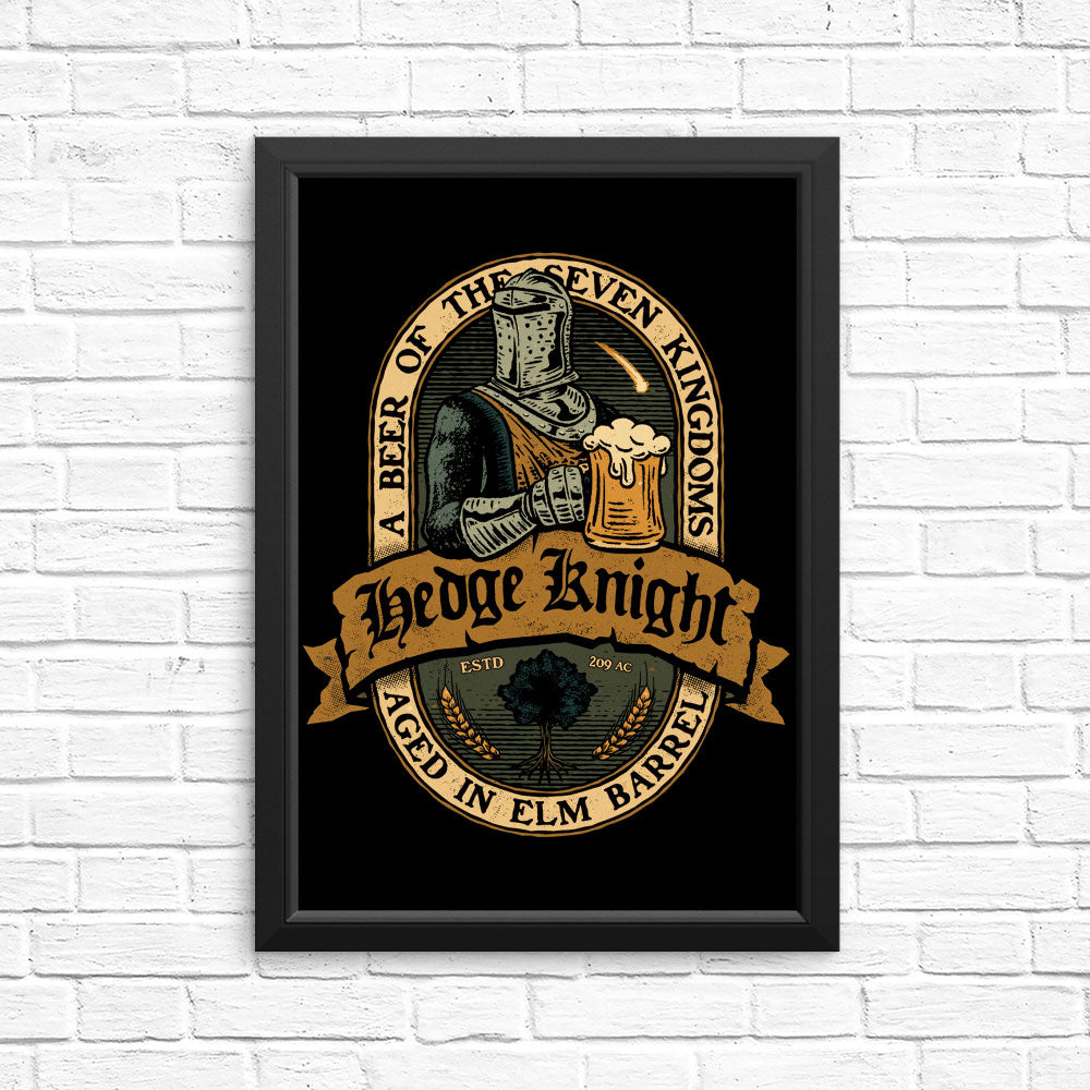 Hedge Knight Beer - Posters & Prints