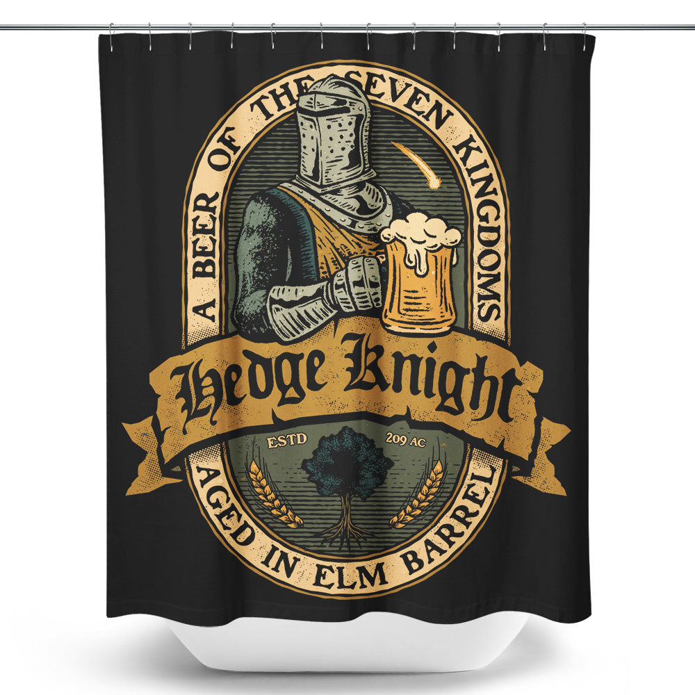 Hedge Knight Beer - Shower Curtain