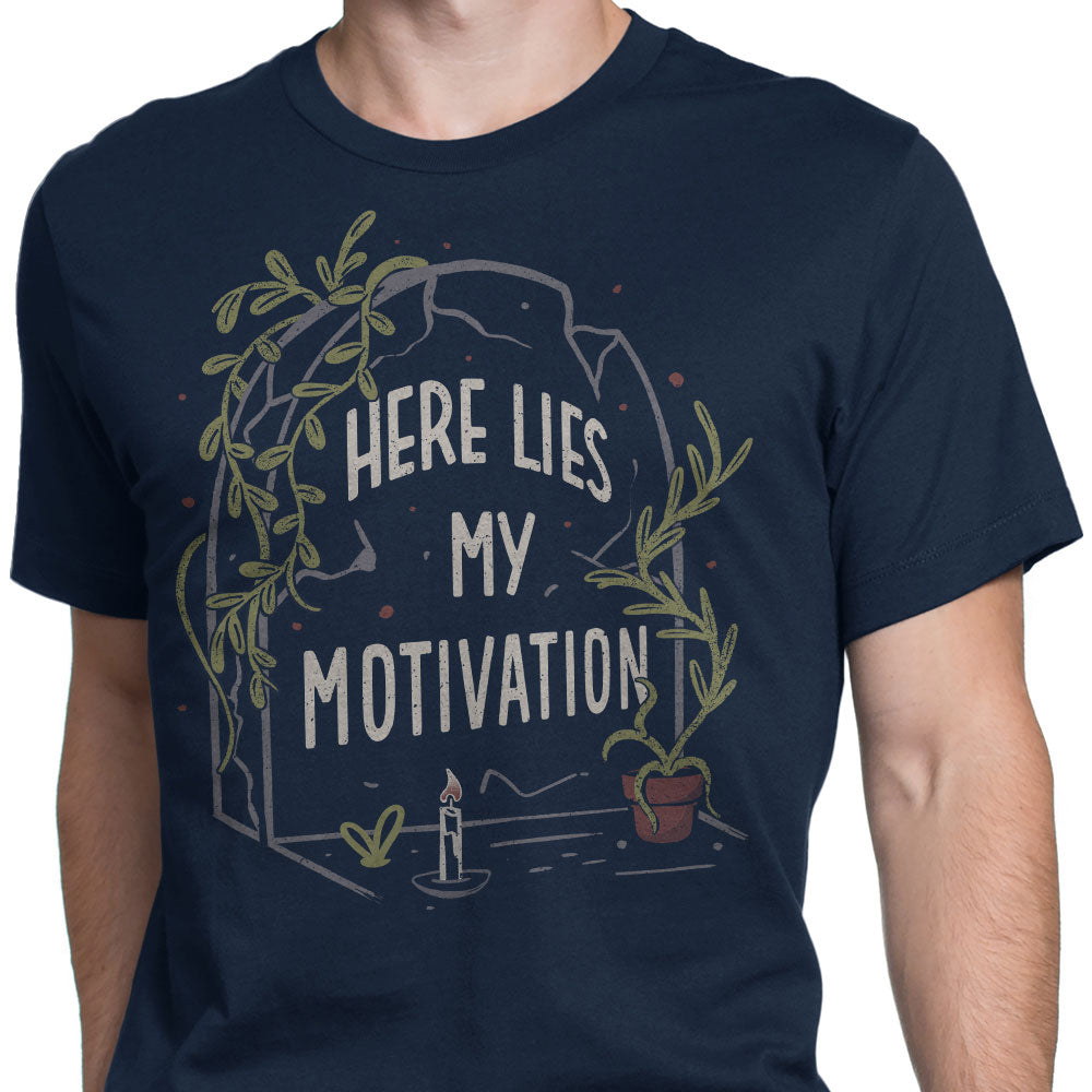 Here Lies My Motivation - Men's Apparel product image 4