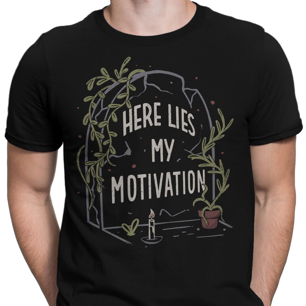 Here Lies My Motivation - Men's Apparel product image 3