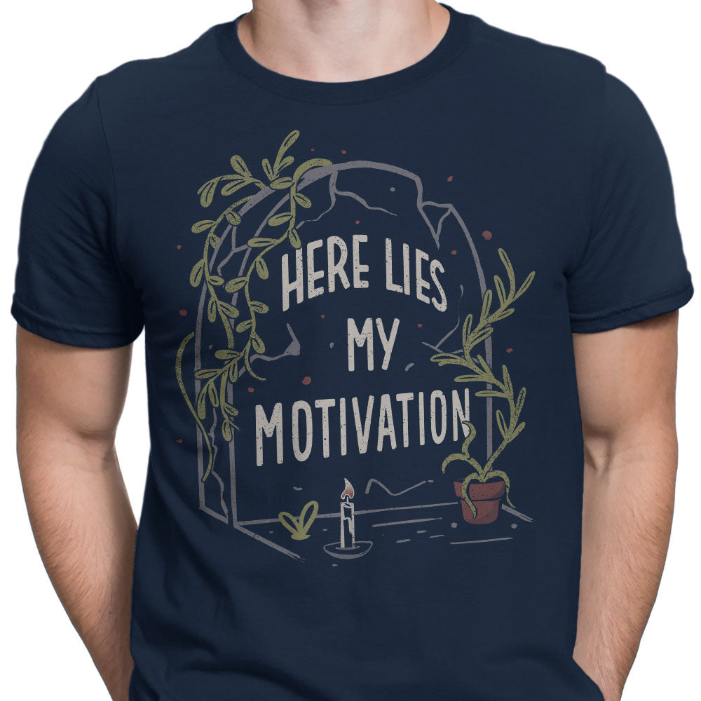 Here Lies My Motivation - Men's Apparel product image 5