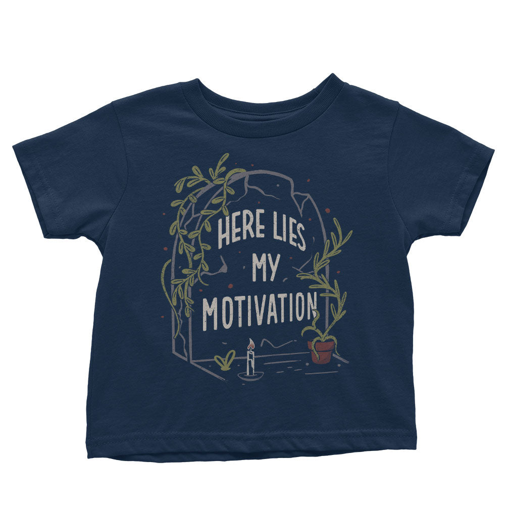 Here Lies My Motivation - Youth Apparel product image 4