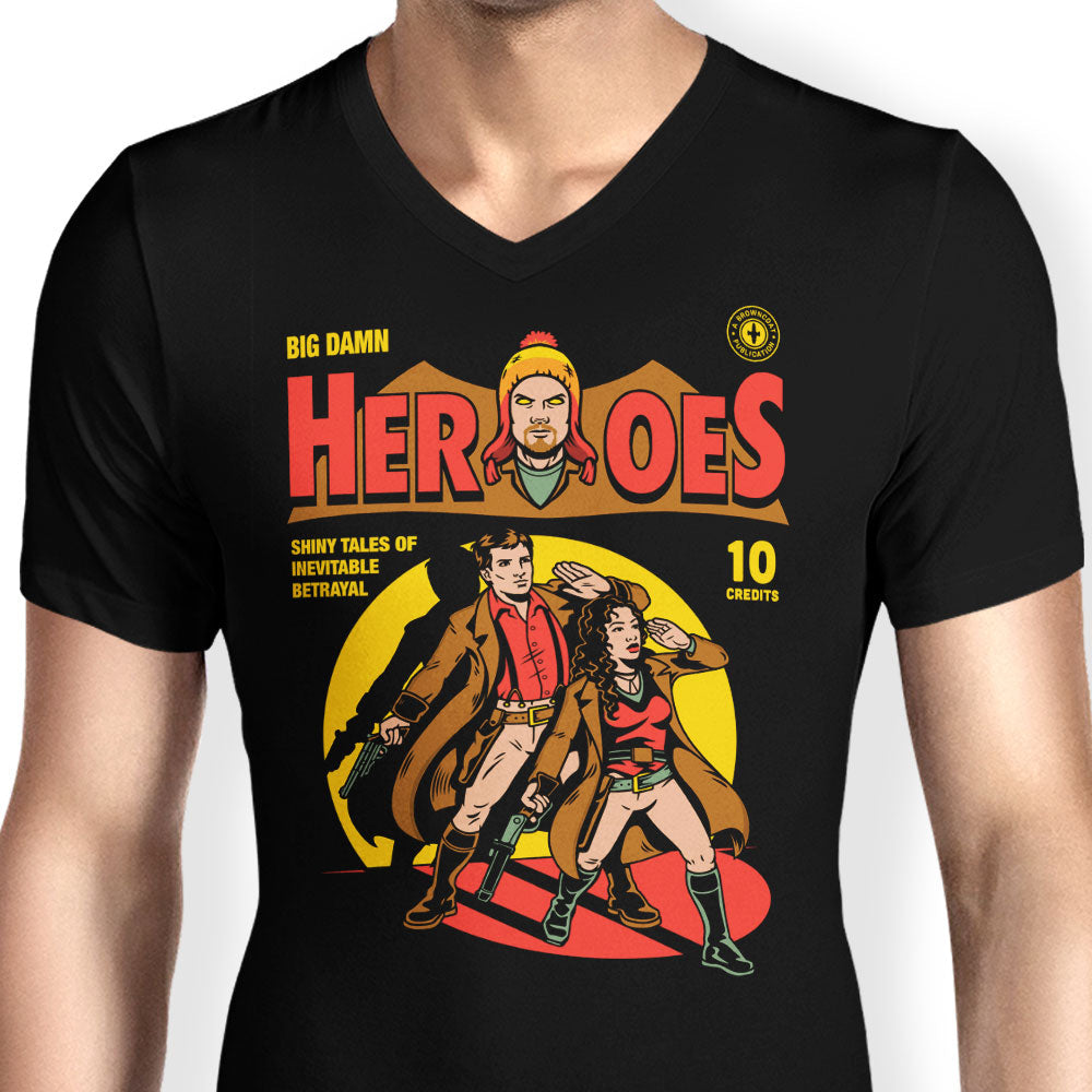 Heroes Comic - Men's V-Neck product image 3