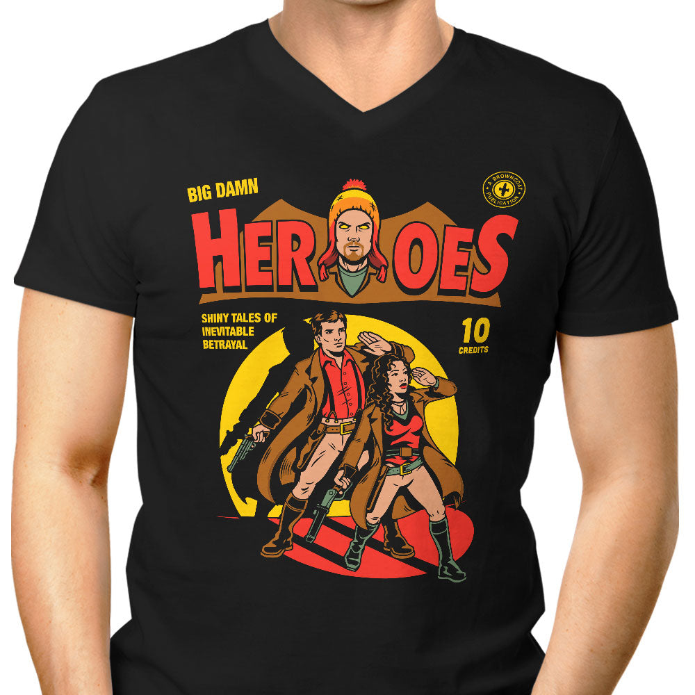 Heroes Comic - Men's V-Neck product image 1