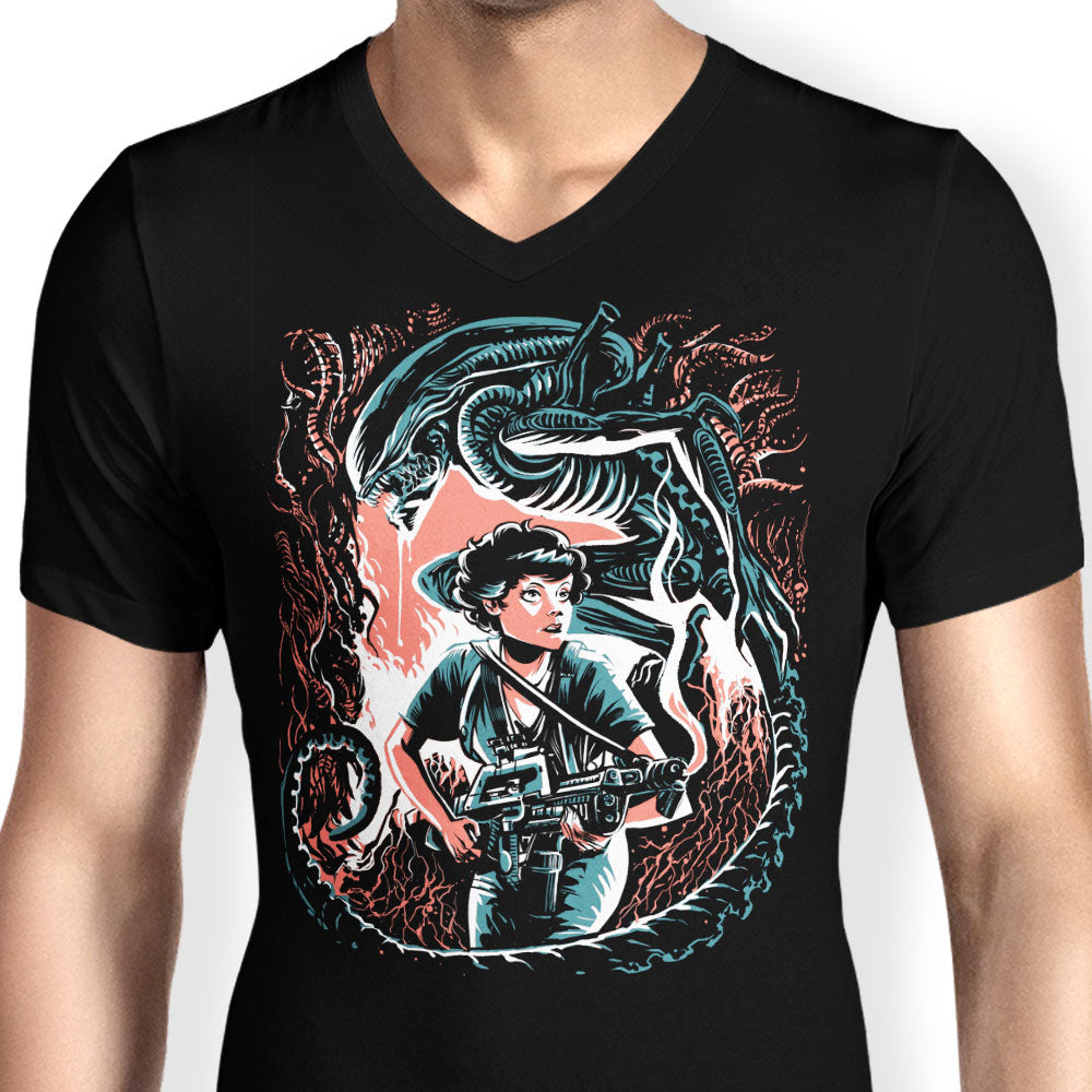 Hunter Hunted - Men's V-Neck product image 4