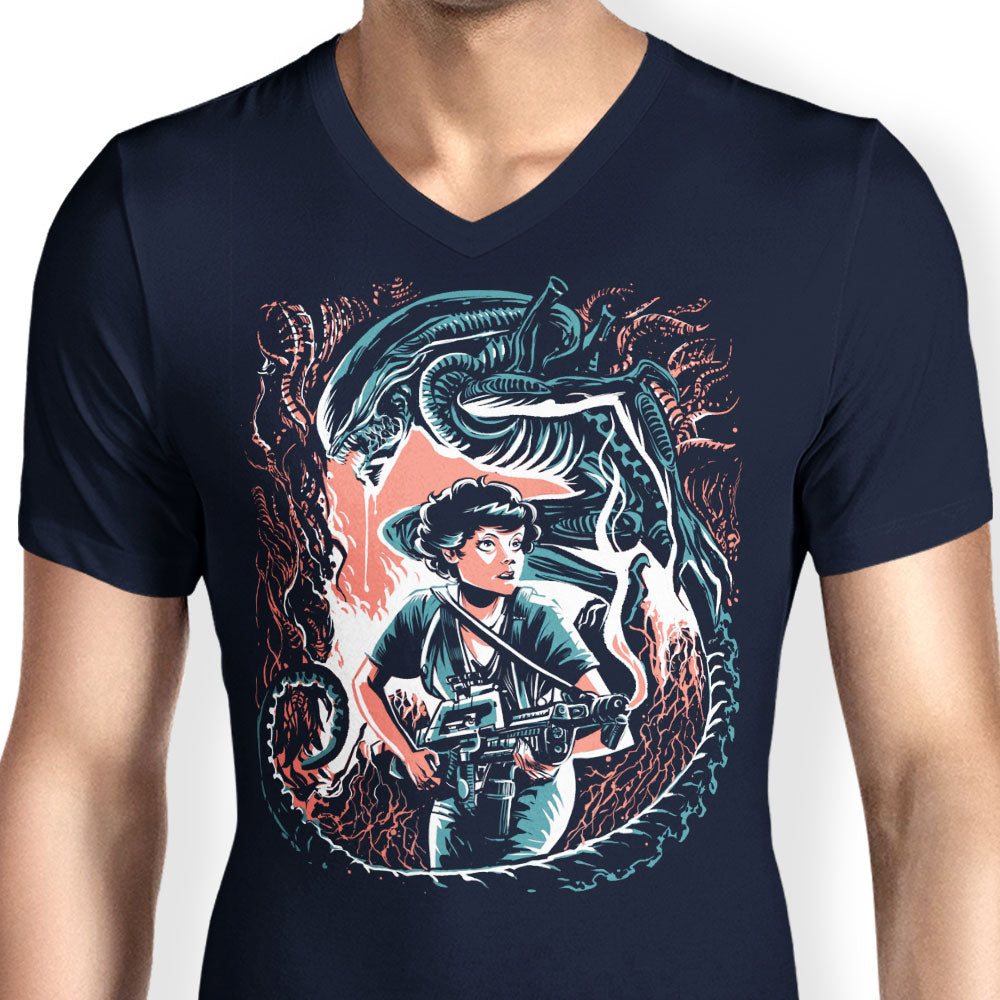 Hunter Hunted - Men's V-Neck product image 5